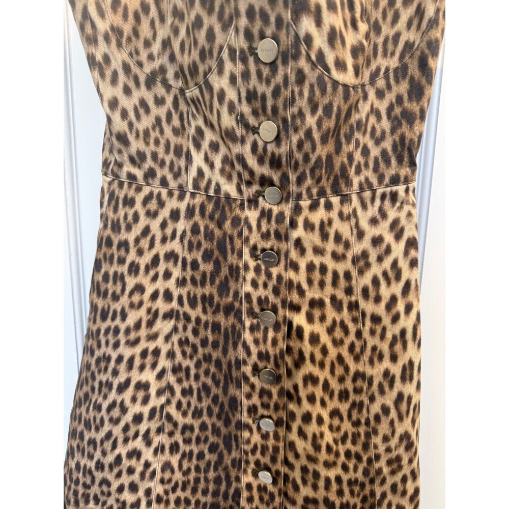 Capulet Millie Leopard Print Dress Size XS Mint Condition - Picture 7 of 9